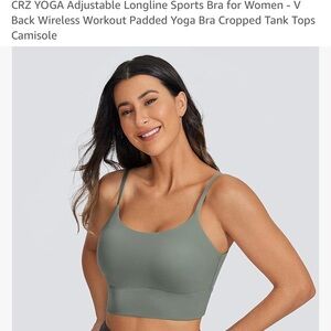 Crop bra